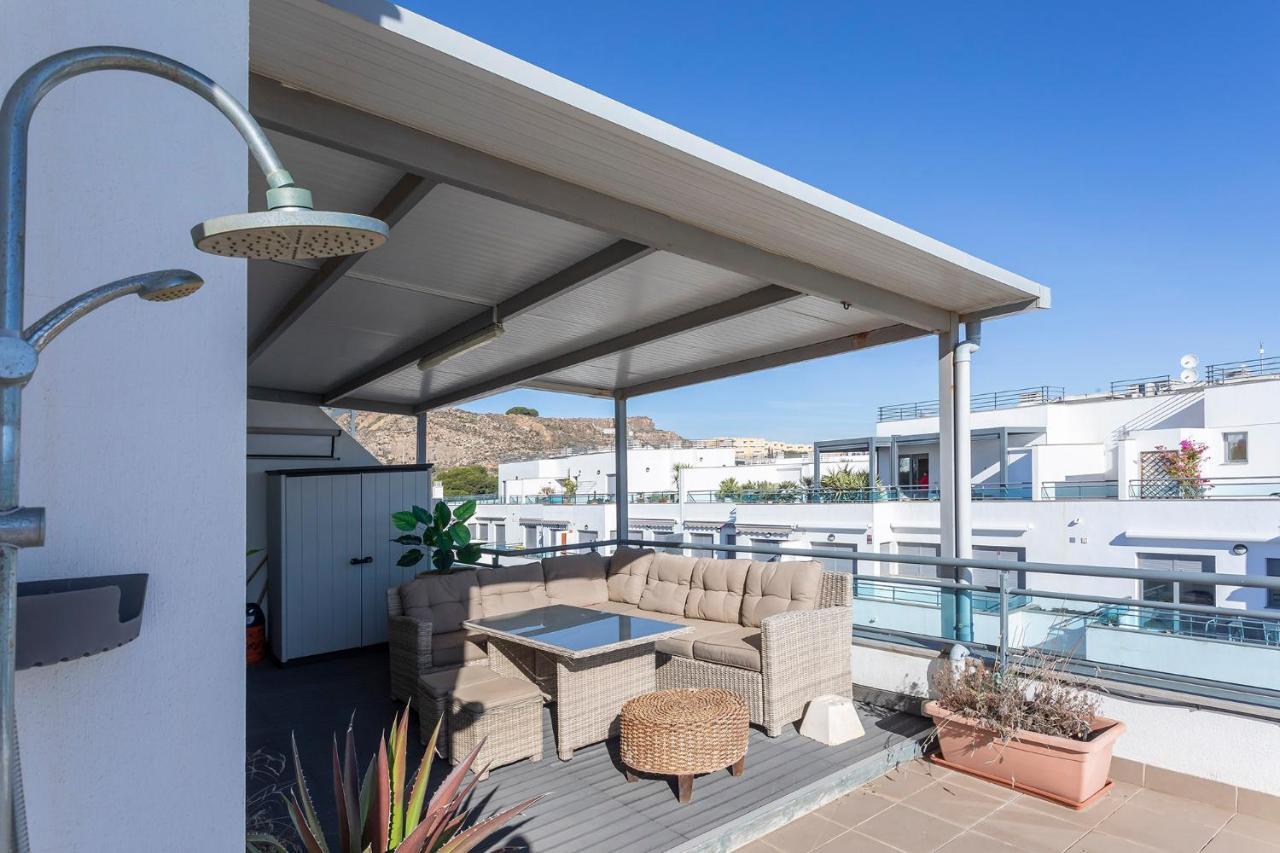 Atico Pinar De Garrucha Con Vistas Al Mar-Gran Terraza Lejlighed Eksteriør billede